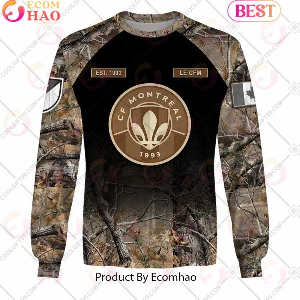 Personalized MLS CF Montreal Camouflage 3D Hoodie