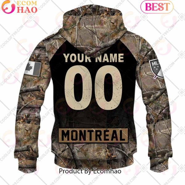 Personalized MLS CF Montreal Camouflage 3D Hoodie