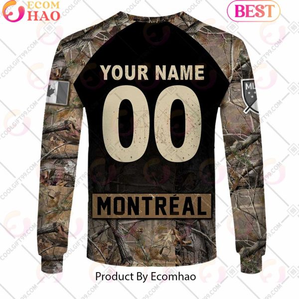 Personalized MLS CF Montreal Camouflage 3D Hoodie