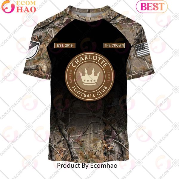 Personalized MLS Charlotte FC Camouflage 3D Hoodie