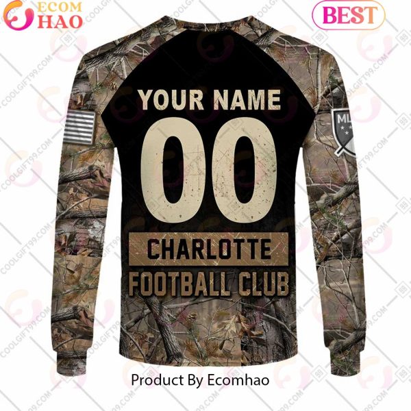 Personalized MLS Charlotte FC Camouflage 3D Hoodie