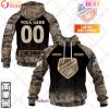 Personalized MLS D.C. United Camouflage 3D Hoodie