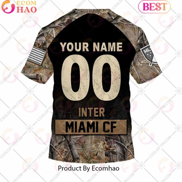 Personalized MLS Inter Miami CF Camouflage 3D Hoodie