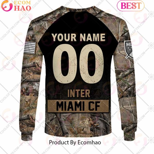 Personalized MLS Inter Miami CF Camouflage 3D Hoodie