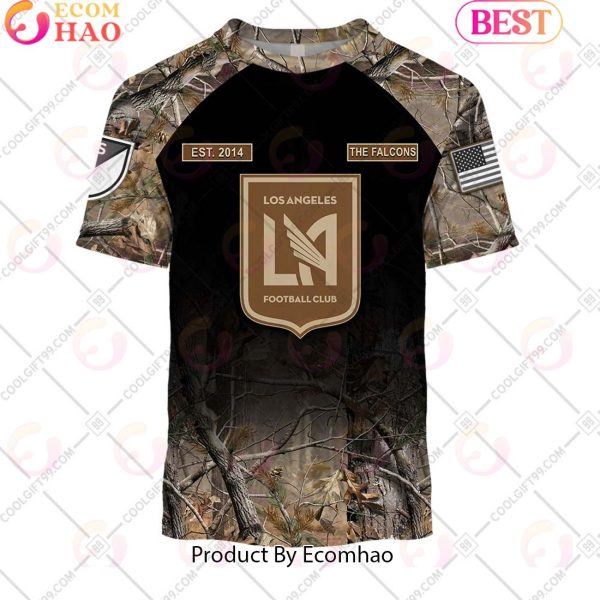 Personalized MLS Los Angeles FC Camouflage 3D Hoodie