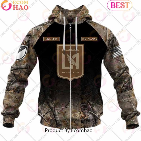 Personalized MLS Los Angeles FC Camouflage 3D Hoodie