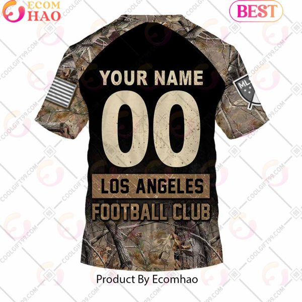 Personalized MLS Los Angeles FC Camouflage 3D Hoodie