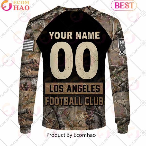 Personalized MLS Los Angeles FC Camouflage 3D Hoodie