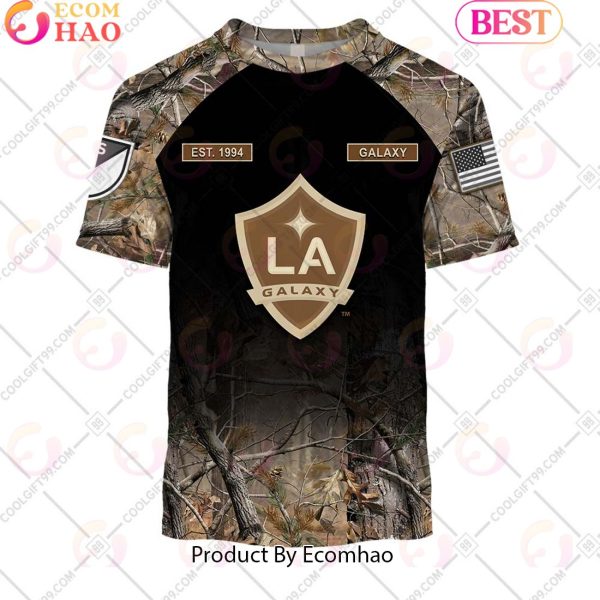 Personalized MLS Los Angeles Galaxy Camouflage 3D Hoodie