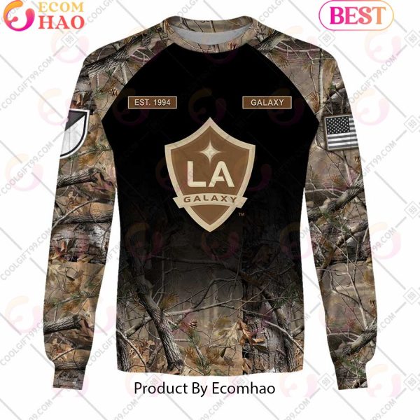 Personalized MLS Los Angeles Galaxy Camouflage 3D Hoodie