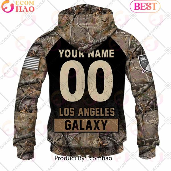 Personalized MLS Los Angeles Galaxy Camouflage 3D Hoodie