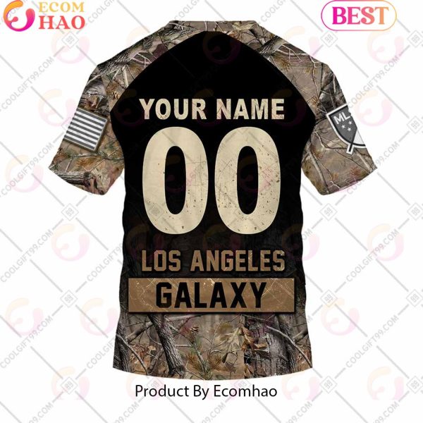 Personalized MLS Los Angeles Galaxy Camouflage 3D Hoodie