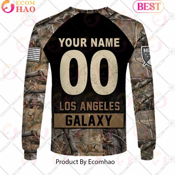 Personalized MLS Los Angeles Galaxy Camouflage 3D Hoodie