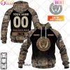 Personalized MLS Portland Timbers Camouflage 3D Hoodie