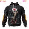NFL Las Vegas Raiders Special Horror Skull Art Design Halloween 3D Hoodie NFL Las Vegas Raiders Special Horror Skull Art Design Halloween 3D Hoodie