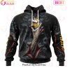 NFL New England Patriots Special Horror Skull Art Design Halloween 3D Hoodie