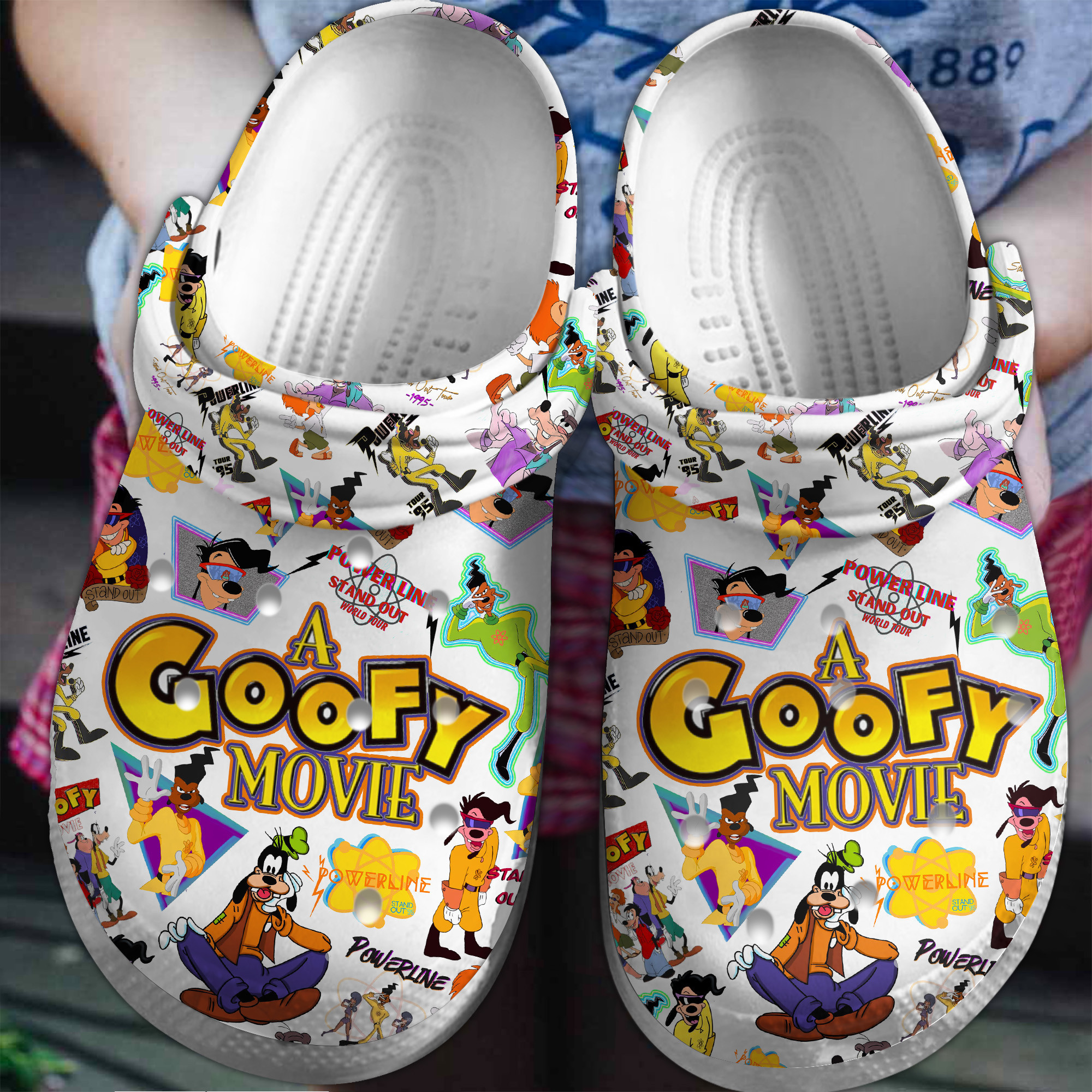 Scary SAM’s Face Horror Characters Custom Name Crocs