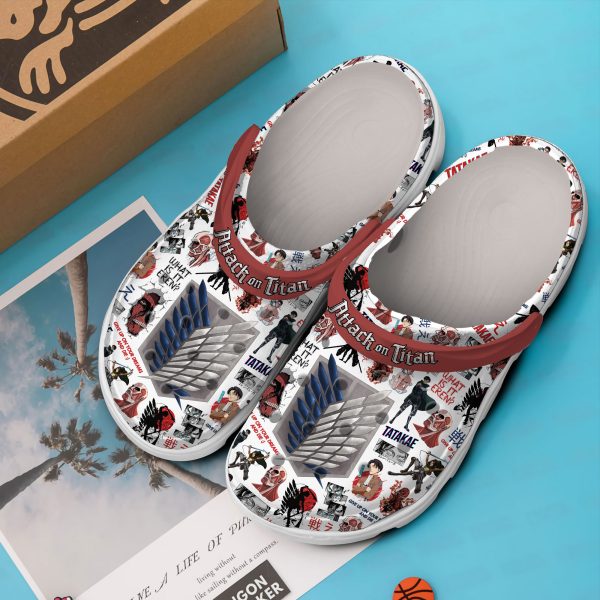 Attack On Titan Give Me On Your Dreams And Die Clogs