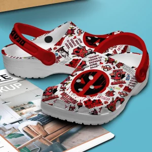 Deadpool Maximum Effort Clogs