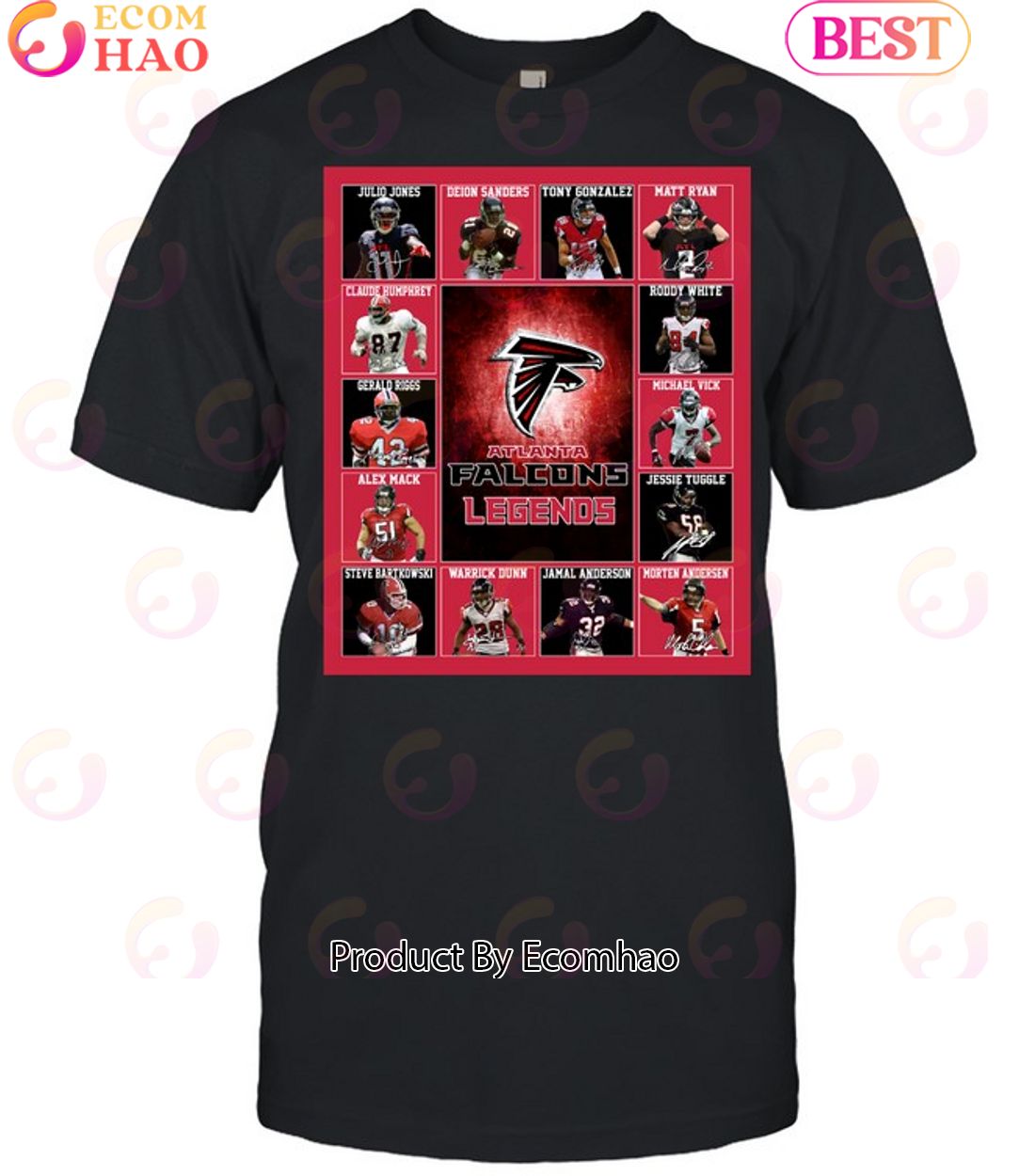 NFL Atlanta Falcons Legends Unisex T-Shirt