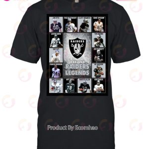 NFL Las Vegas Raiders Legends Unisex T-Shirt