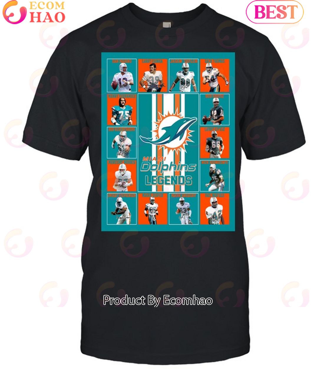 NFL Miami Dolphins Legends Unisex T-Shirt