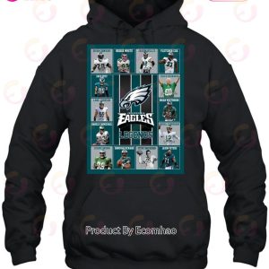 NFL Philadelphia Eagles Legends Unisex T-Shirt NFL Philadelphia Eagles Legends Unisex T-Shirt