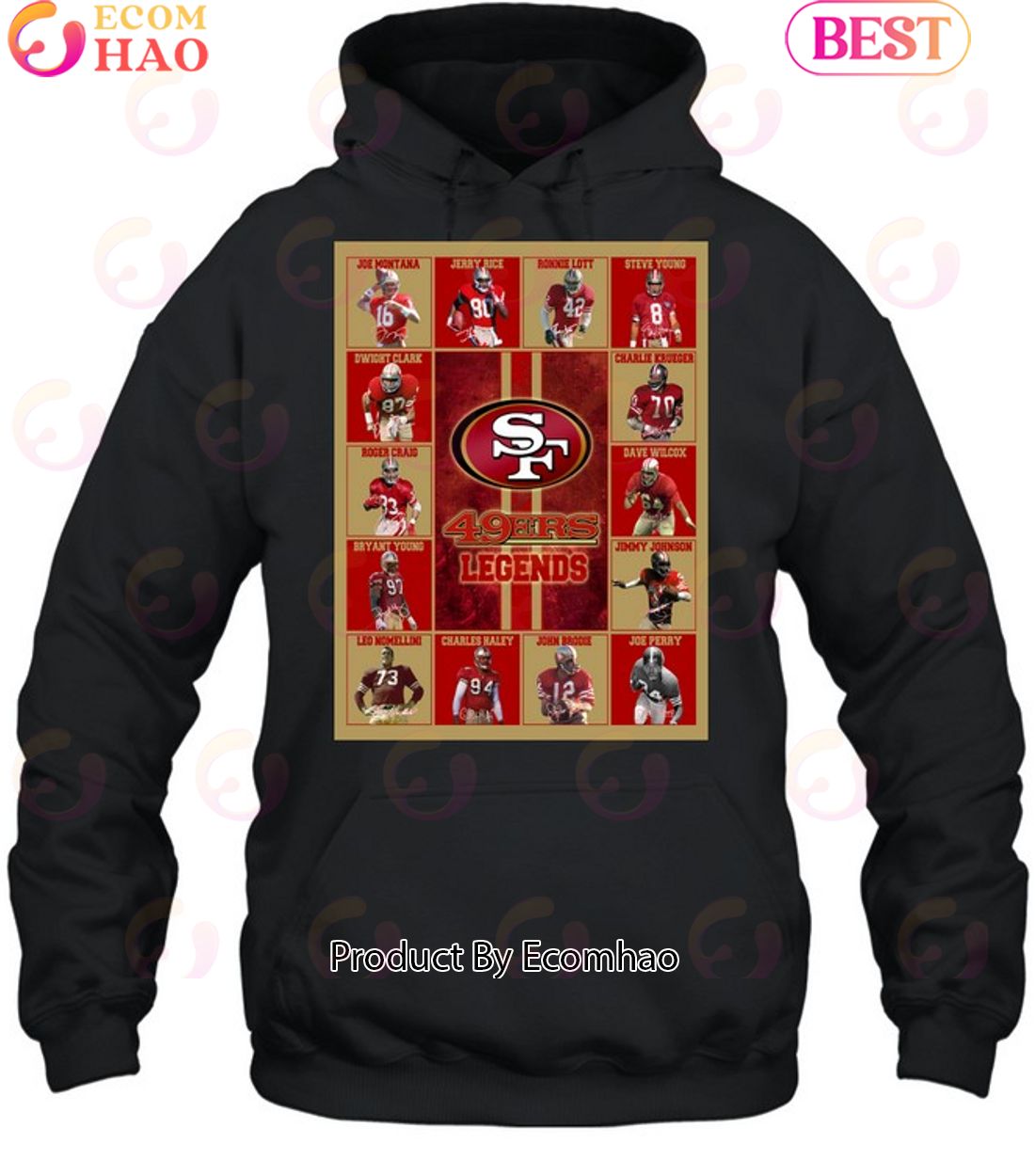 NFL San Francisco 49ers Legends Unisex T-Shirt