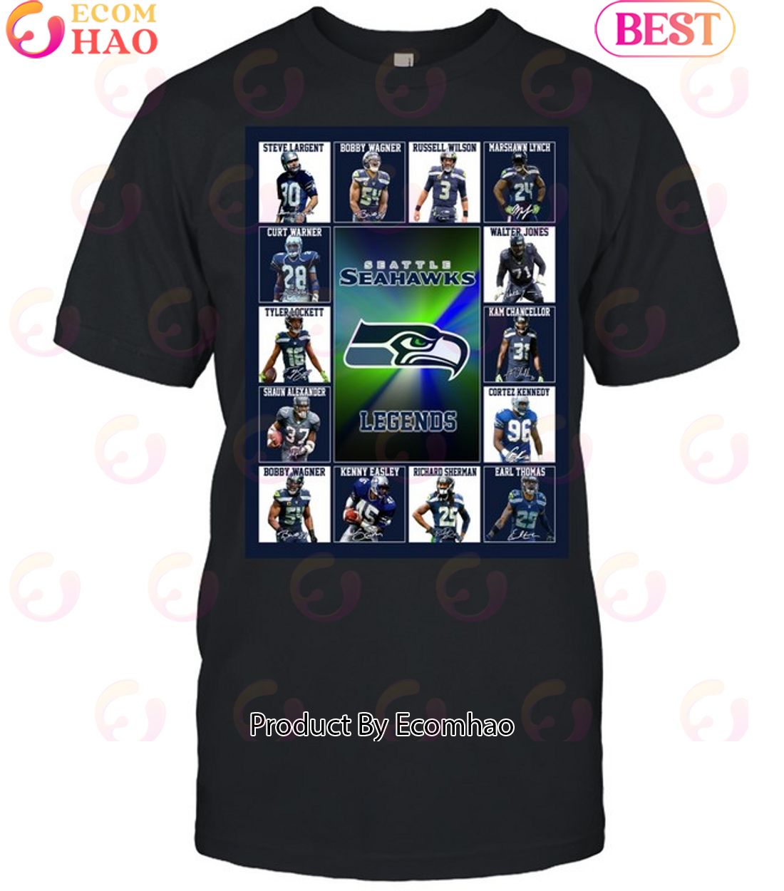 NFL Seattle Seahawks Legends Unisex T-Shirt