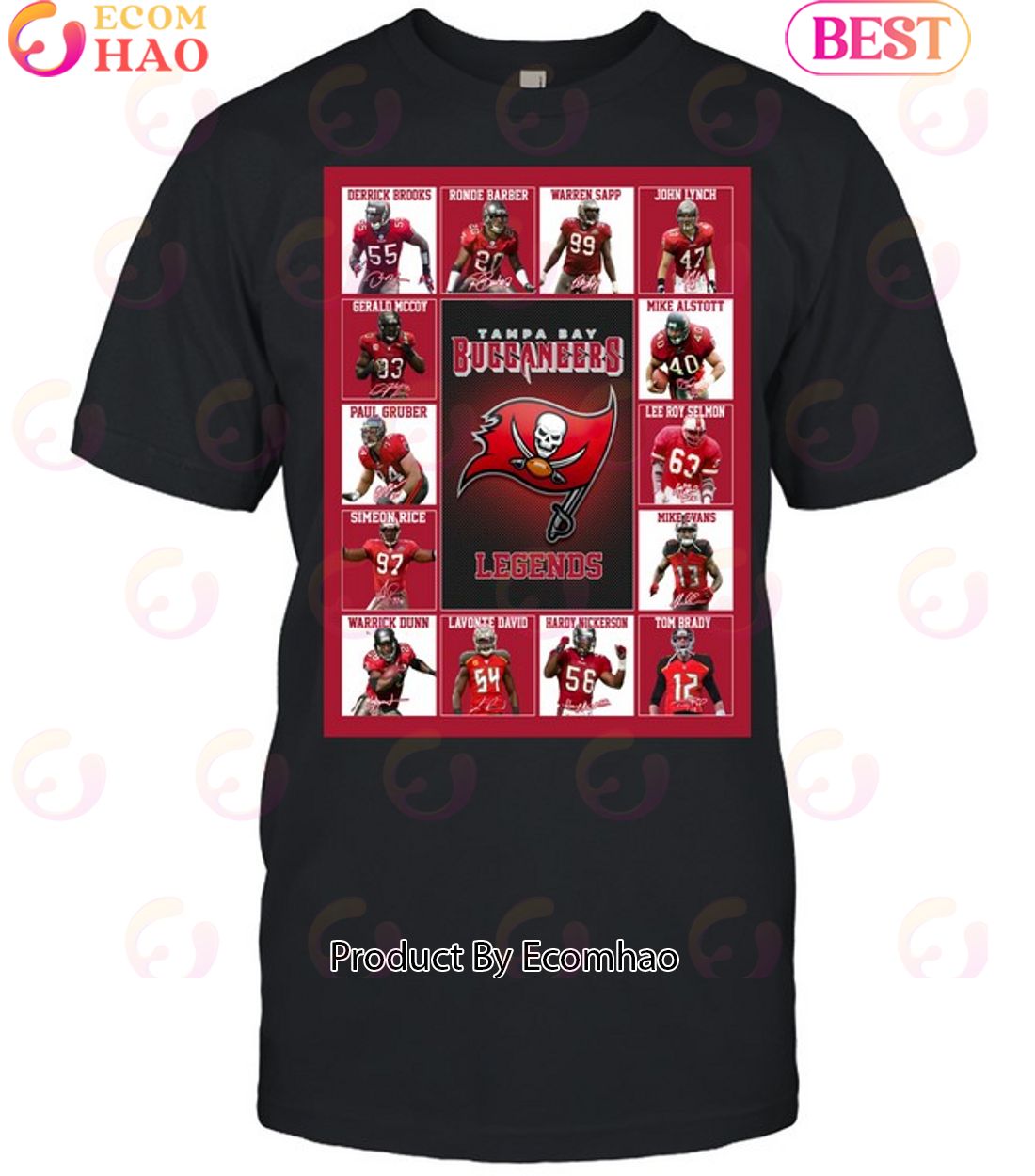 NFL Tampa Bay Buccaneers Legends Unisex T-Shirt