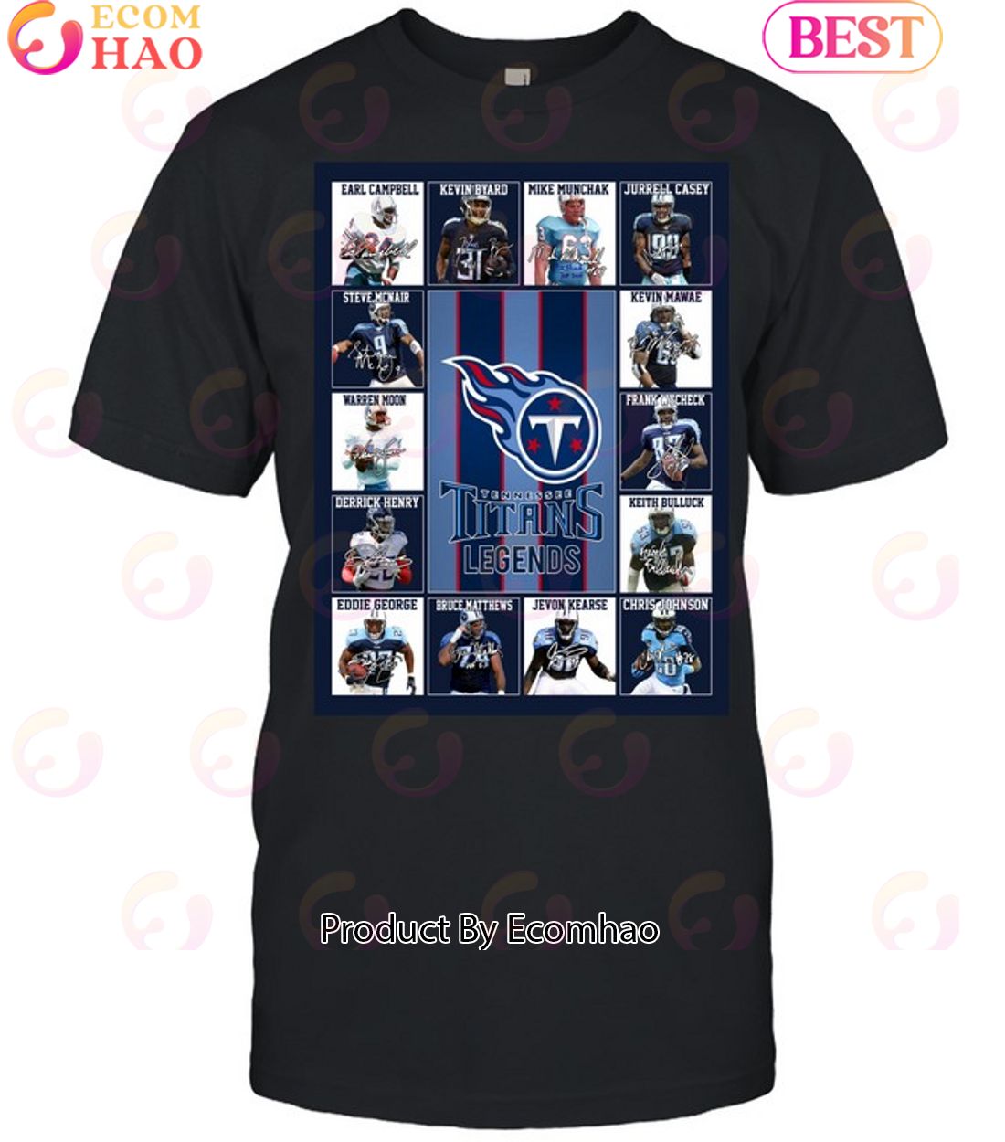 NFL Tennessee Titans Legends Unisex T-Shirt