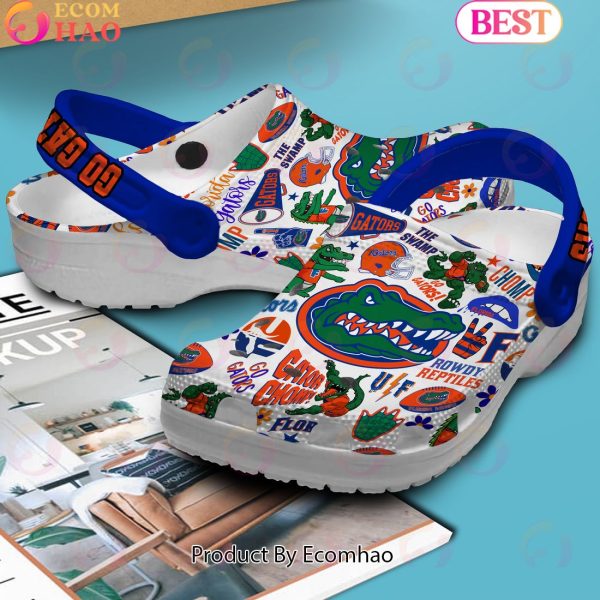 Go Gators Chomp Rowdy Reptiles Clogs