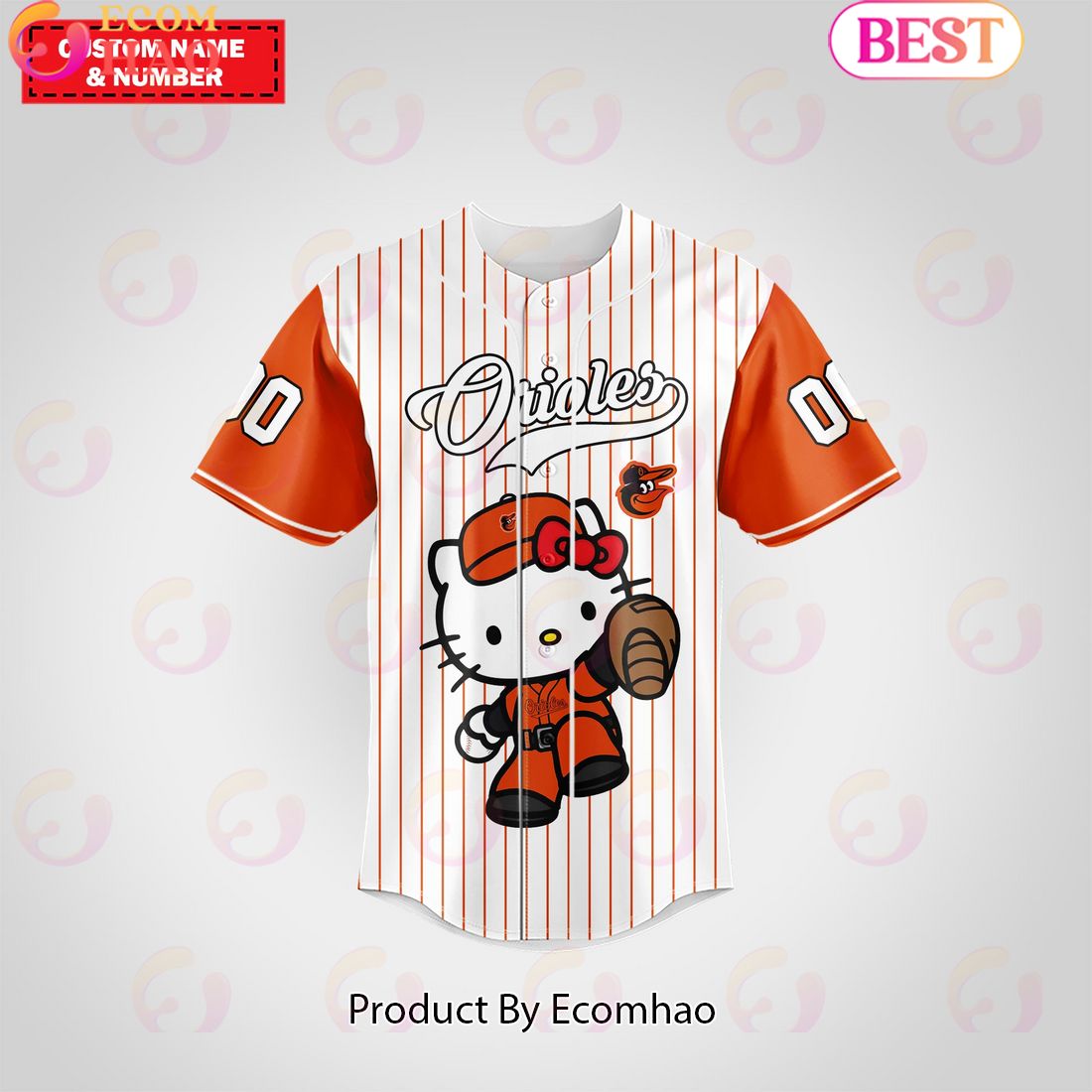 Baltimore Orioles Baseball Jersey Premium MLB Custom Name – Number