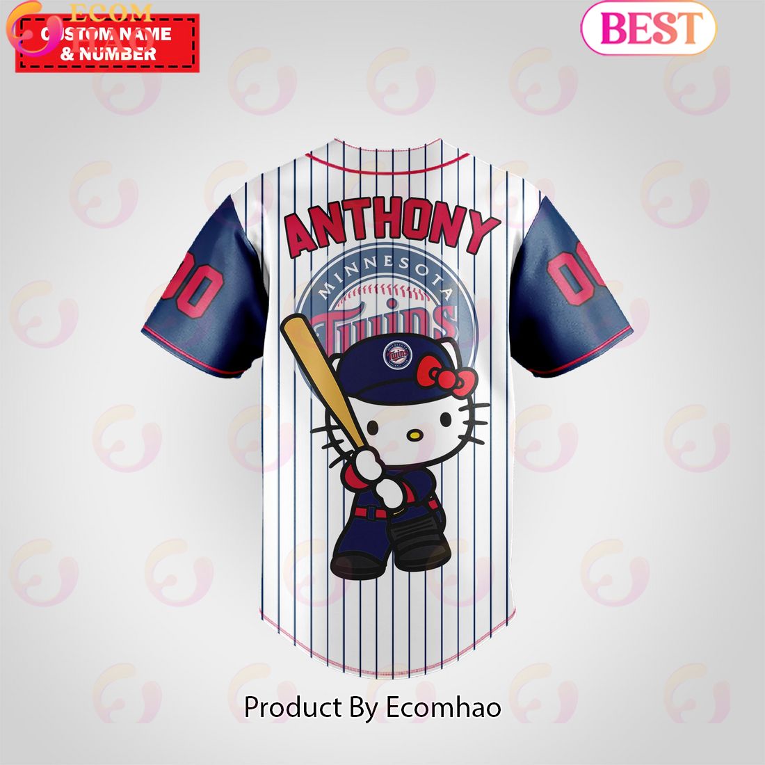 Minnesota Twins Baseball Jersey Premium MLB Custom Name – Number