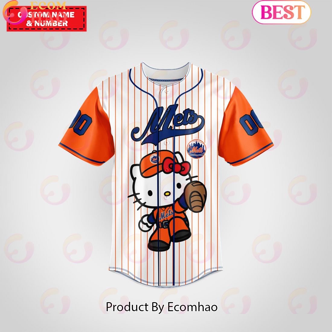 New York Mets Baseball Jersey Premium MLB Custom Name – Number