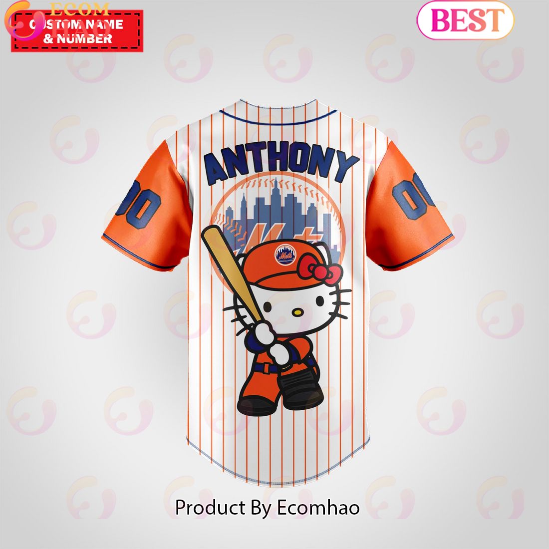 New York Mets Baseball Jersey Premium MLB Custom Name – Number