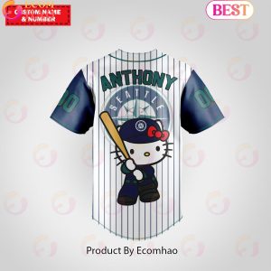 Seattle Mariners Harry Potter Marauder's Map Baseball Jersey - Scesy