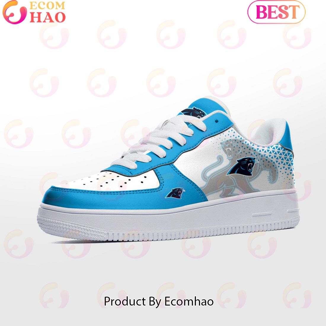 PREMIUM] Carolina Panthers Air Force 1 Shoes, Sneakers