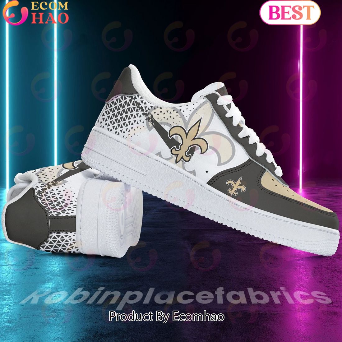 PREMIUM] New Orleans Saints Air Force 1 Shoes, Sneakers