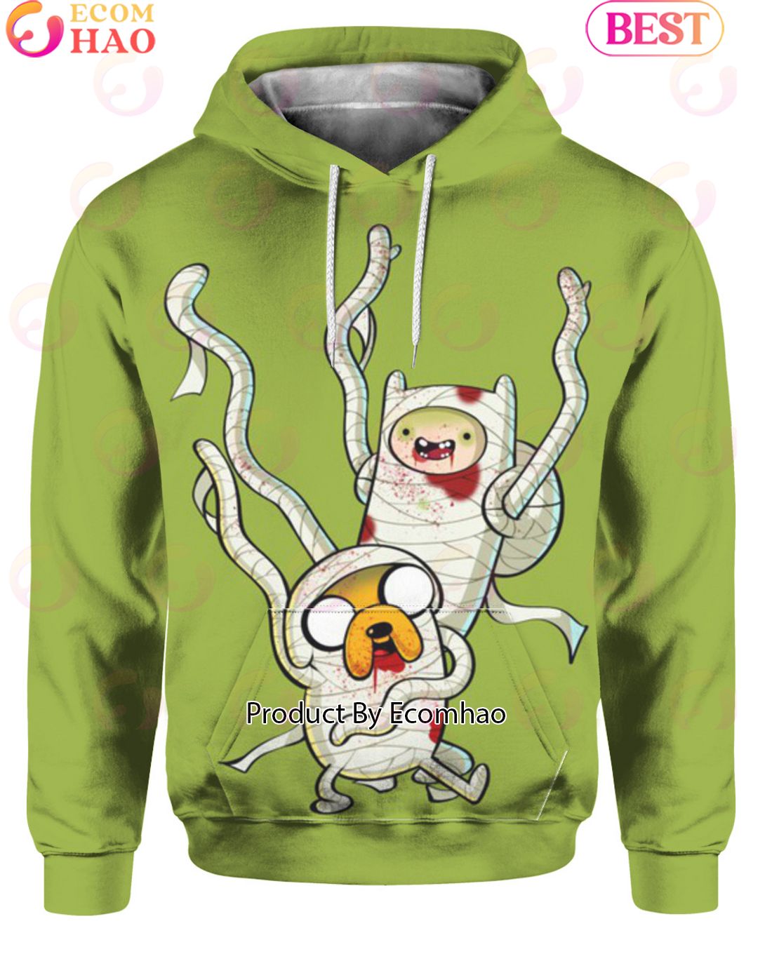 Adventure Time Hallowen Style Hoodie