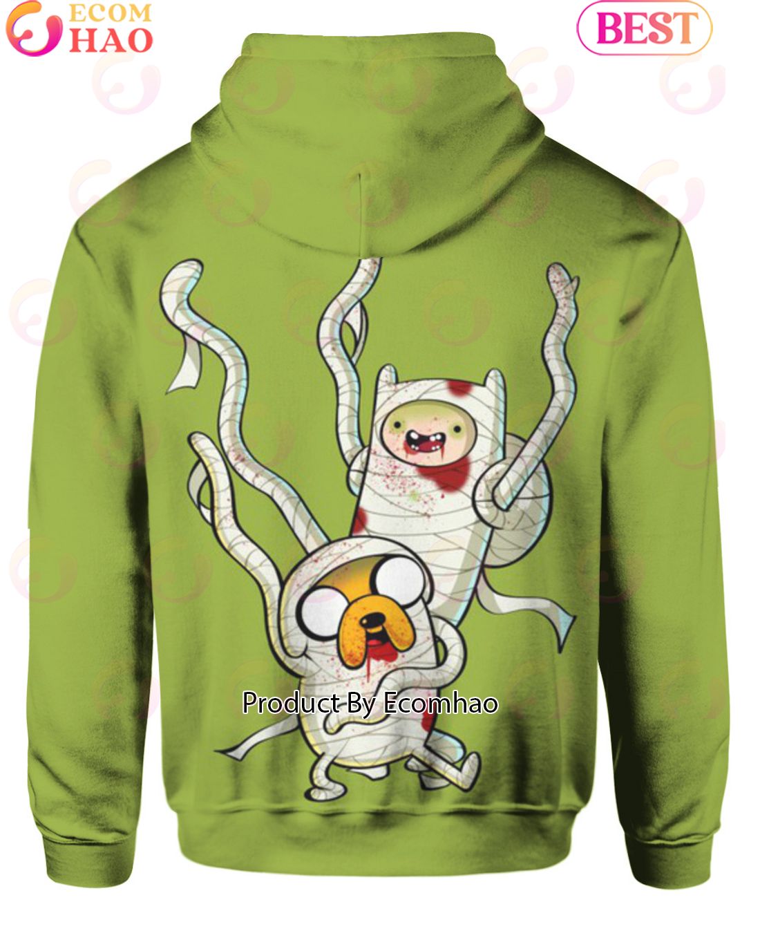 Adventure Time Hallowen Style Hoodie