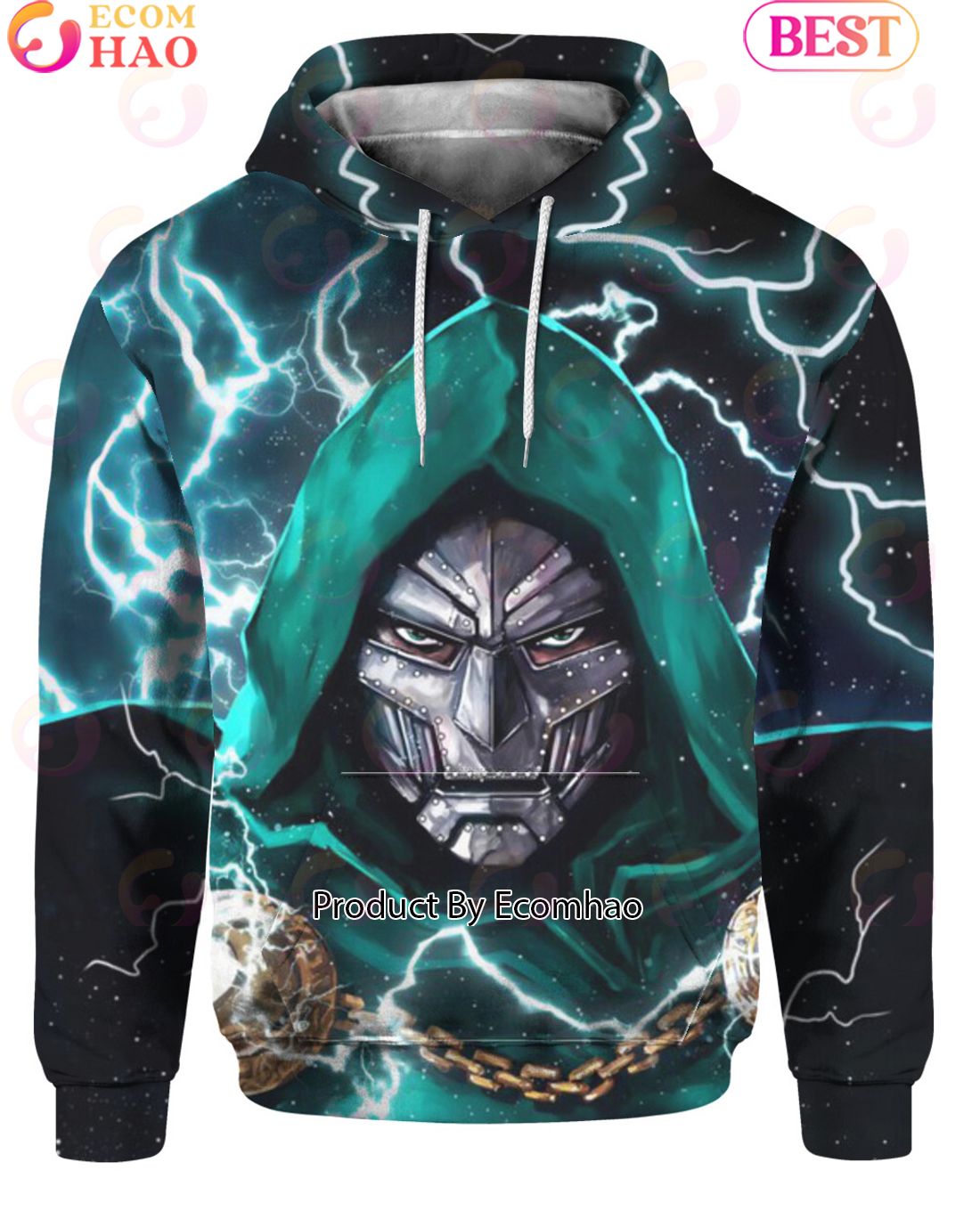 Doctor Doom Marvel Comics Hoodie