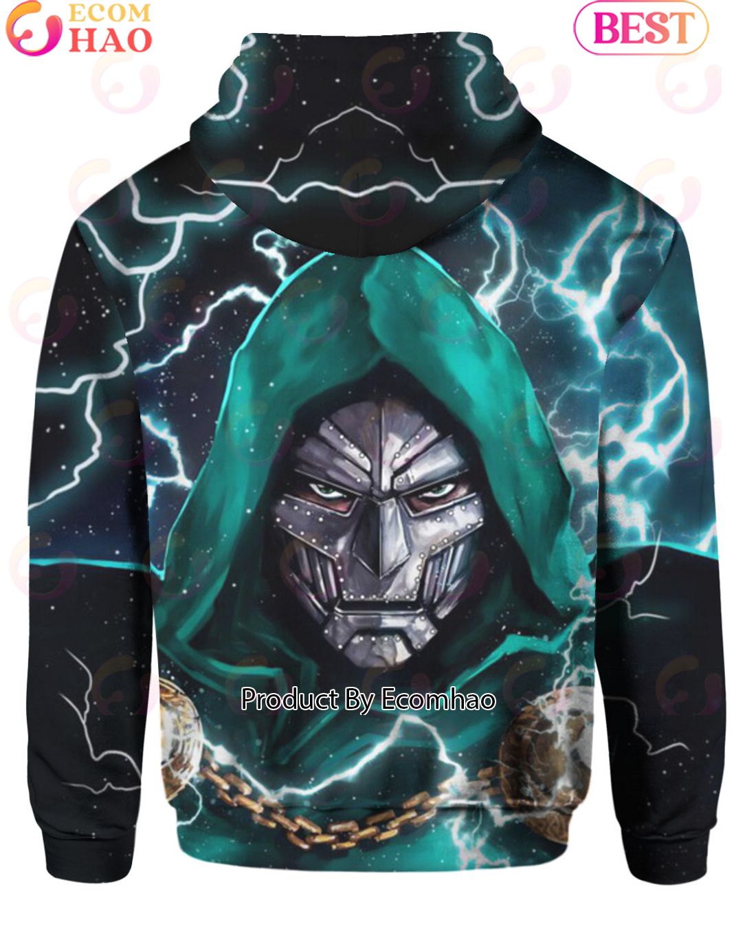 Doctor Doom Marvel Comics Hoodie