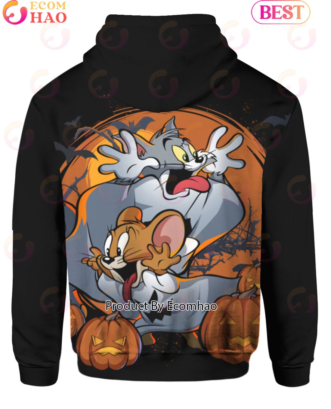 Halloween Tom and Jerry Hoodie