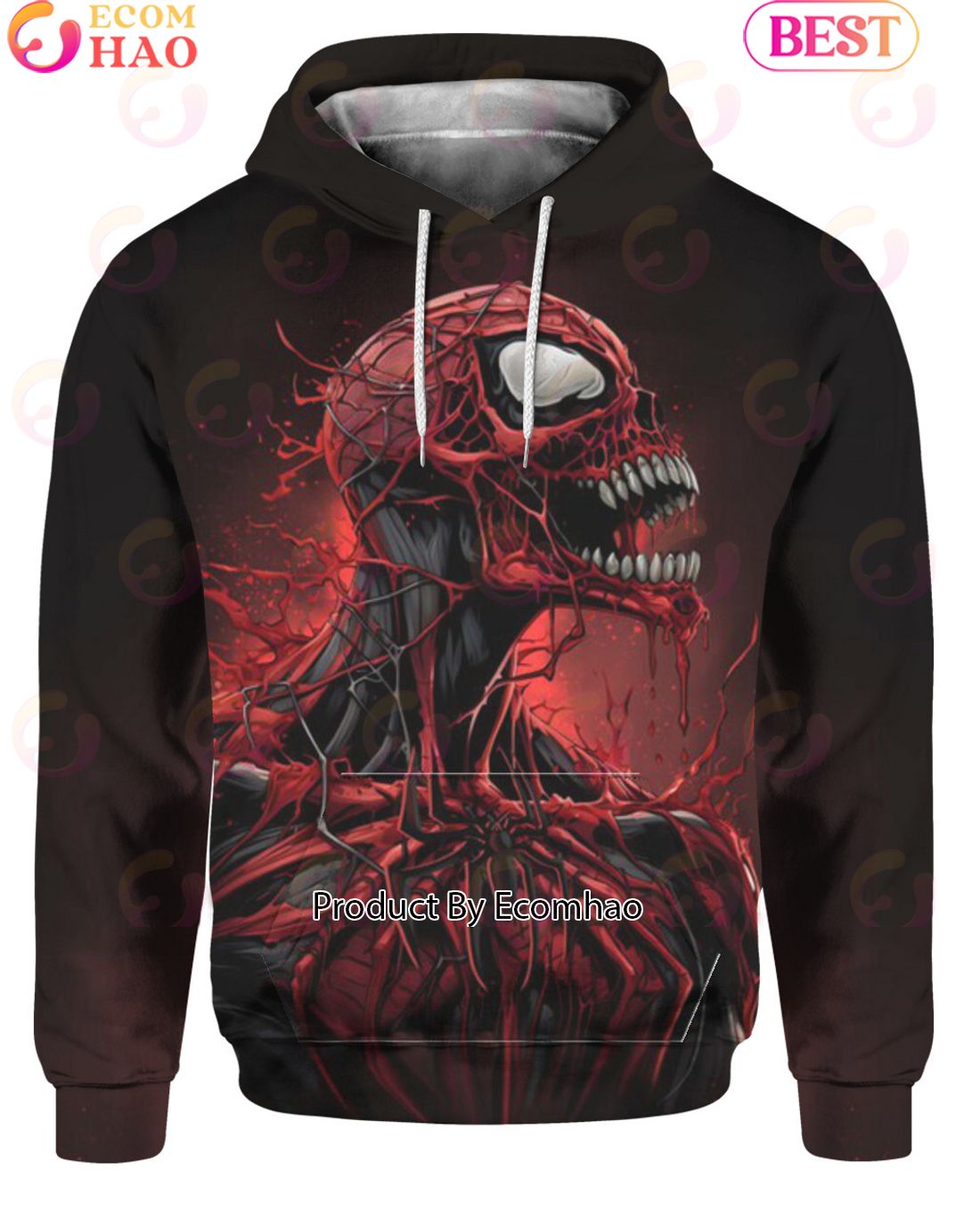 Rotten Spiderman x Venom Hoodie