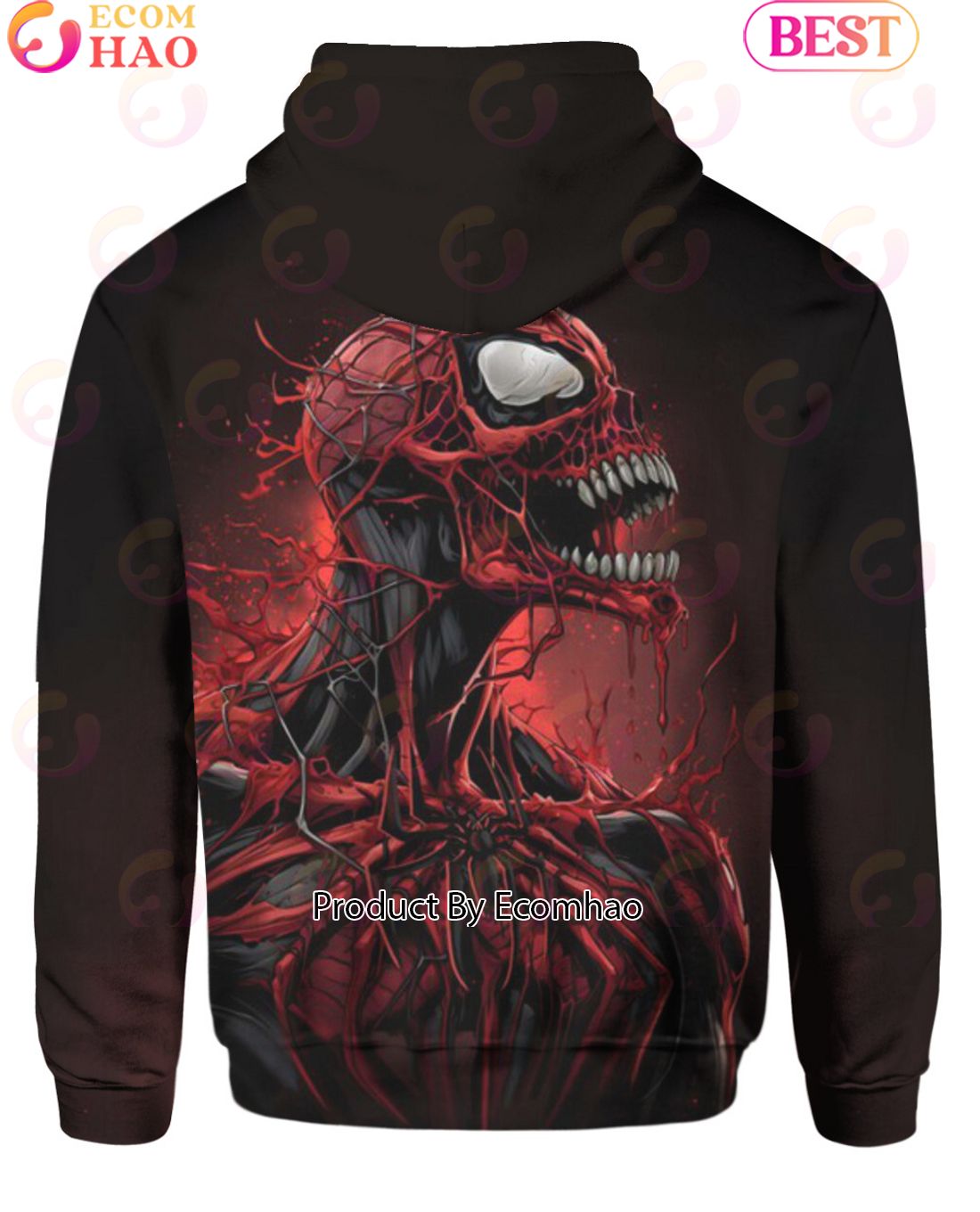 Rotten Spiderman x Venom Hoodie