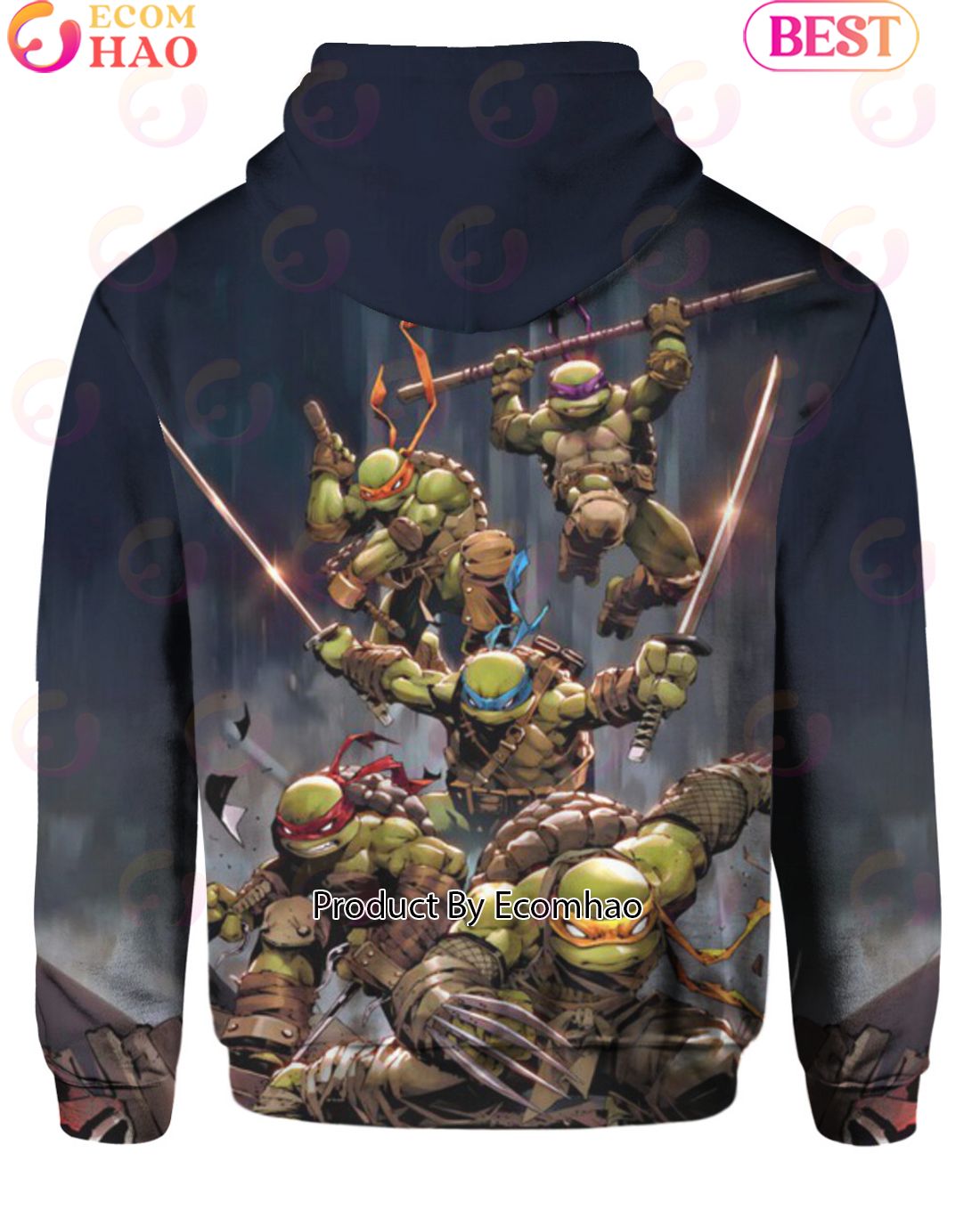 Teenage Mutant Ninja Turtles Marvel Comics Hoodie