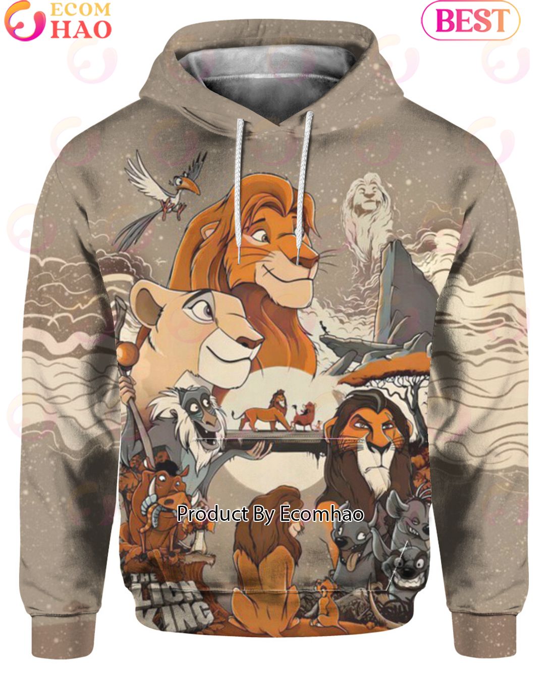 The Lion King Cartoon Hoodie