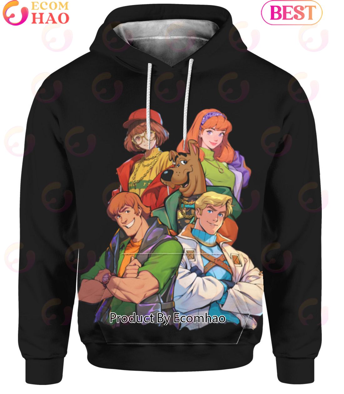 Character Scooby-Doo Cartoon Hoodie