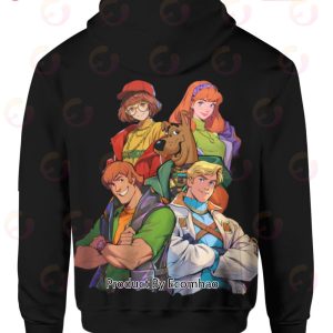 Character Scooby-Doo Cartoon Hoodie